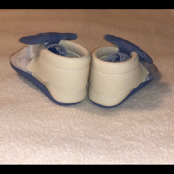 HP ❤️ English Rose Leather Moccasin Shoes - Picture 5 of 8